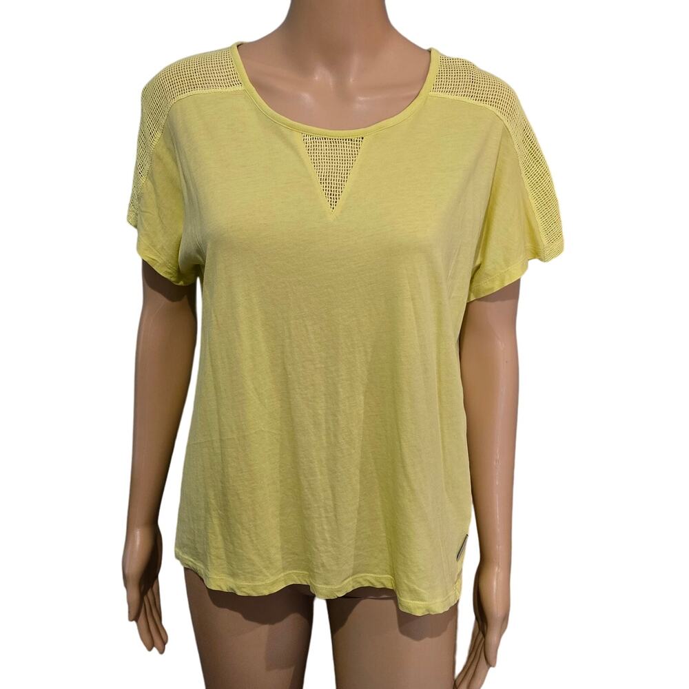 Calvin Klein Jeans Yellow T Shirt Small